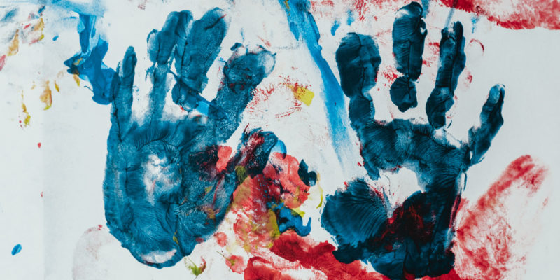 Kids handprints